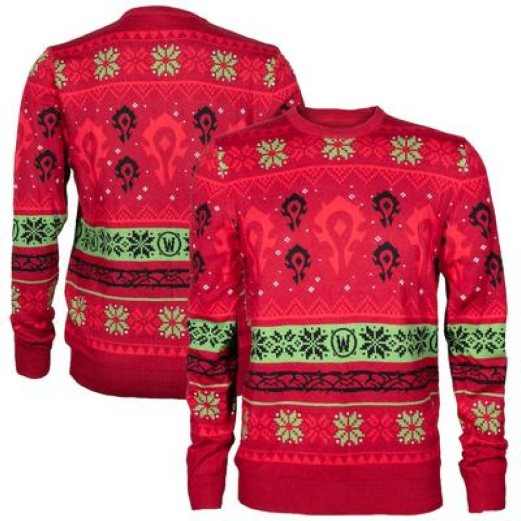 Clearance! Last 12x World of Warcraft Horde Jumpers RRP £40 Only £2.00 + VAT each