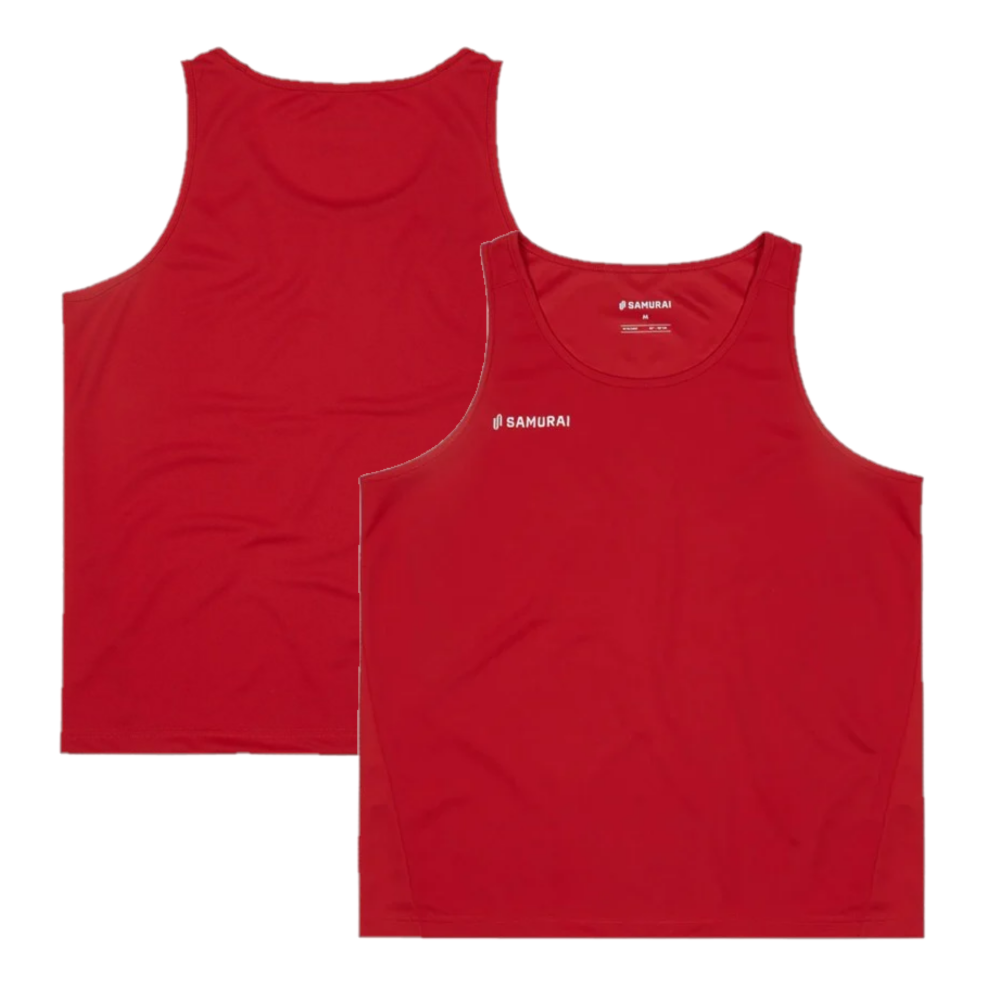 10x Samurai Rugby Men's Red Training Vests RRP £30 Only £3.00 + VAT each