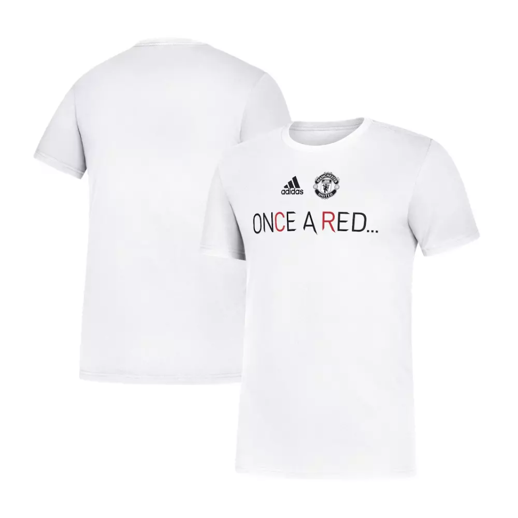 Clearance! 20x Manchester United Kids adidas Once a Red T-Shirts RRP £25 Only £2.00 each