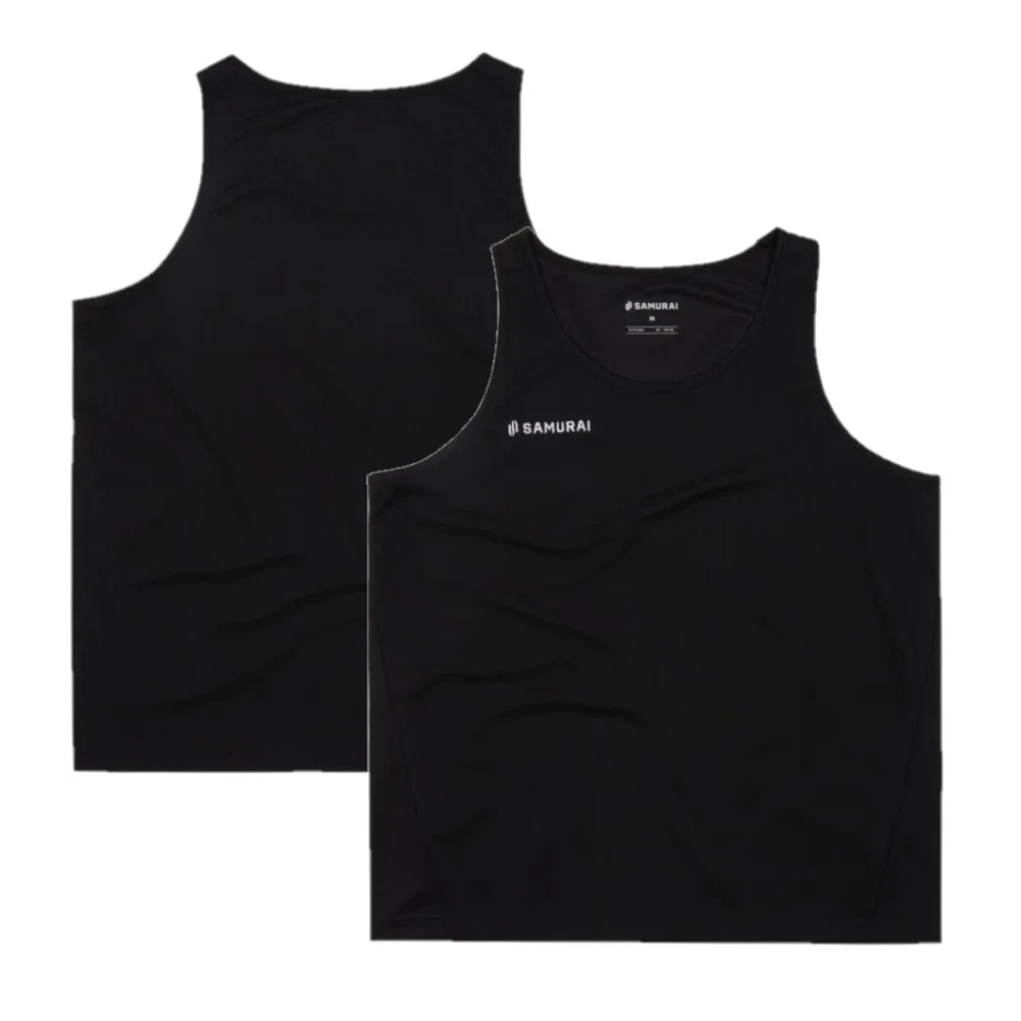 10x Samurai Rugby Men's Black Training Vests RRP £30 Only £3.00 + VAT each