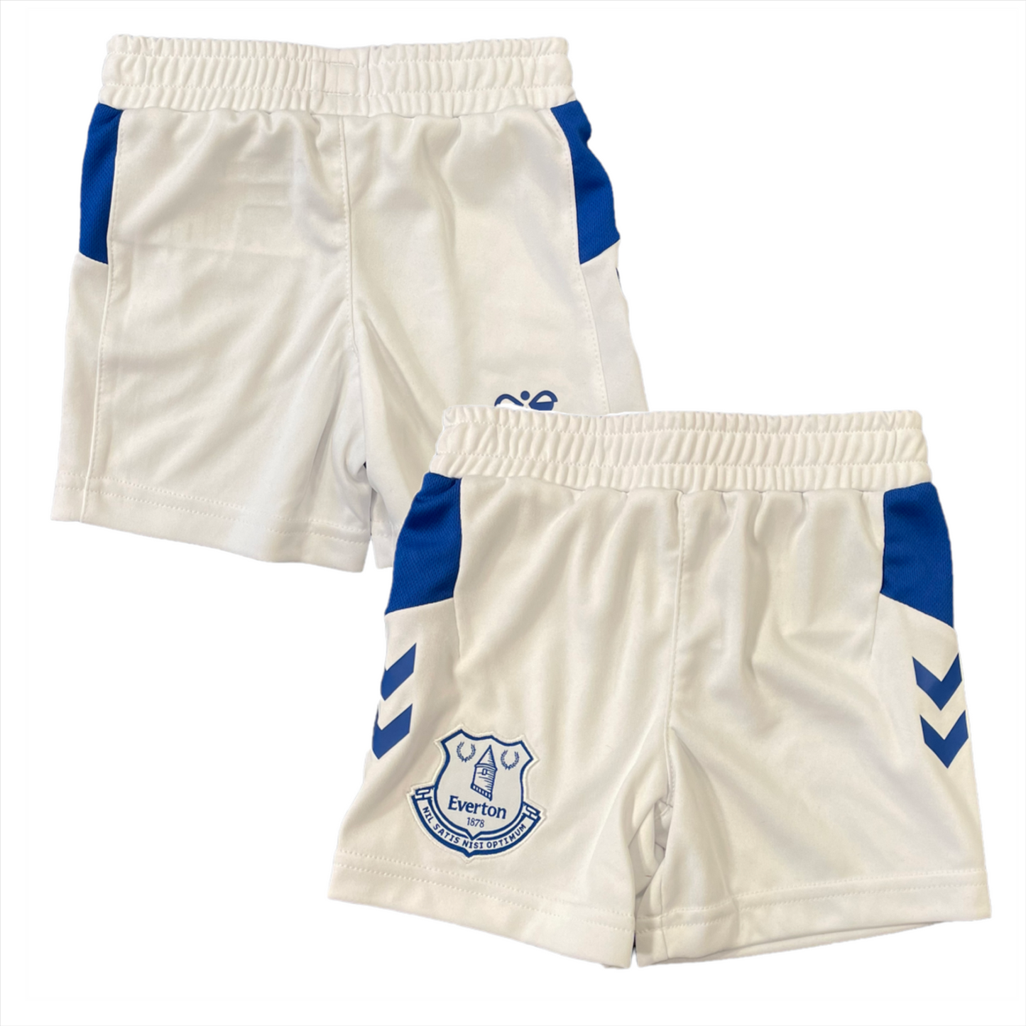 Clearance! 20x Everton Kids Hummel Football Home Shorts RRP £20 Only £1.00 each