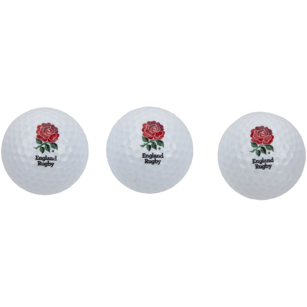 20x England Rugby 3 Pack Golf Balls RRP £10 Only £2.00 each + VAT