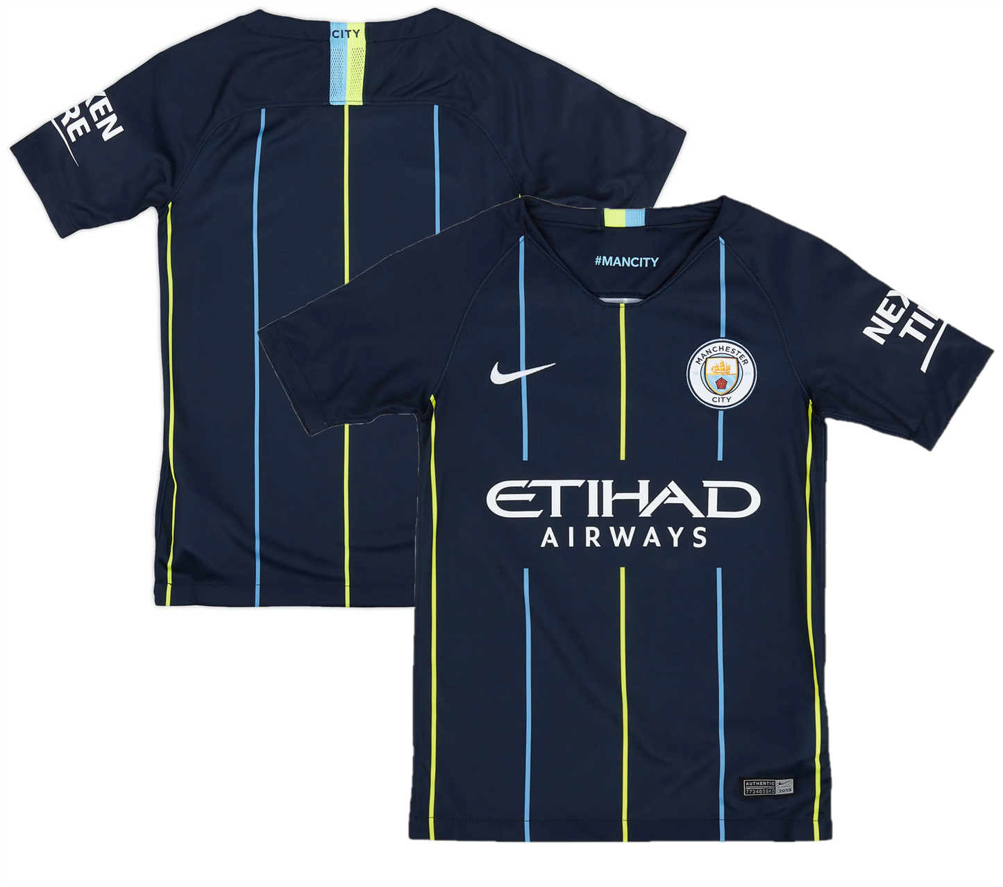 20x Man City Kids Away 2018/19 Nike Football Shirt RRP £60 Only £10.00 each