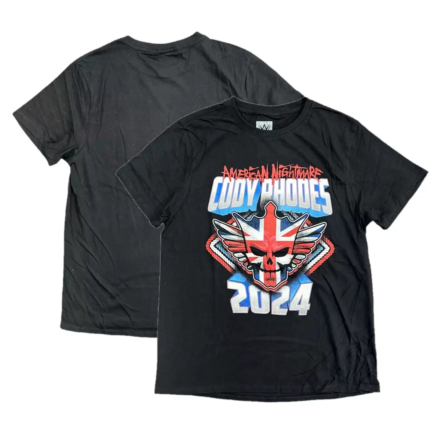 Clearance! 50x WWE Cody Rhodes Mens UK Tour T-Shirts RRP £30 Only £1.50 + VAT each