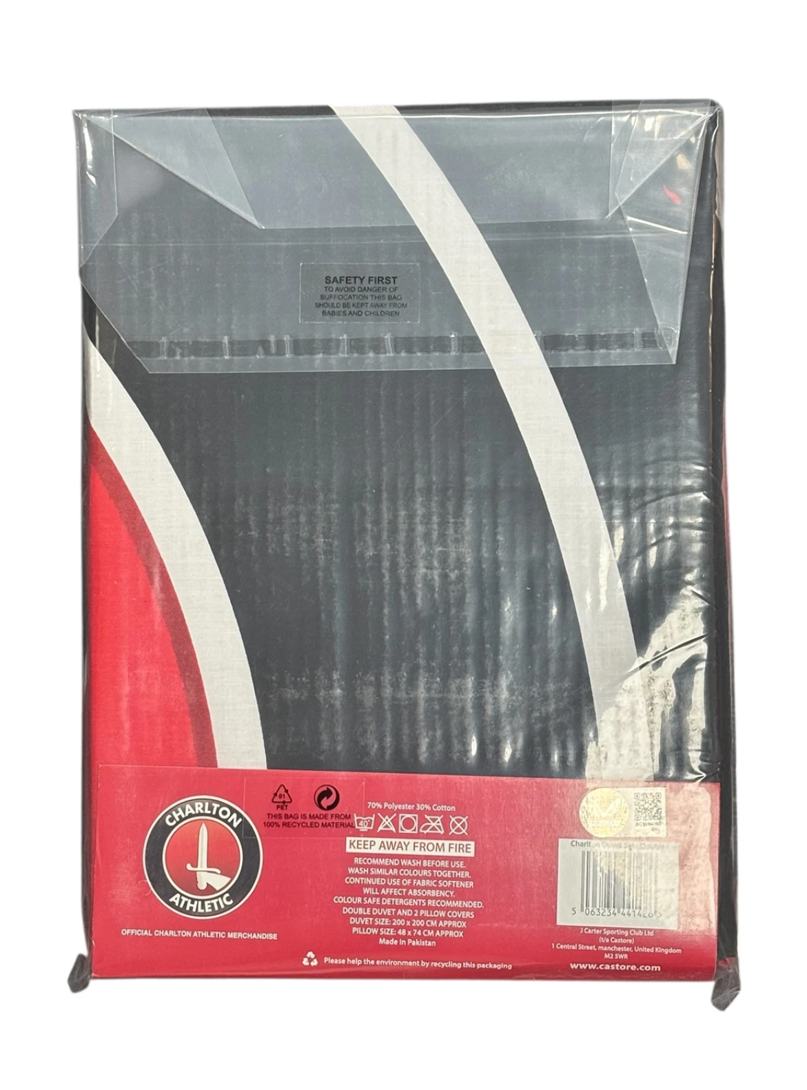 5x Charlton Athletic Double Duvet Football Bedding Duvet Set RRP £30 Only £5 + VAT Each