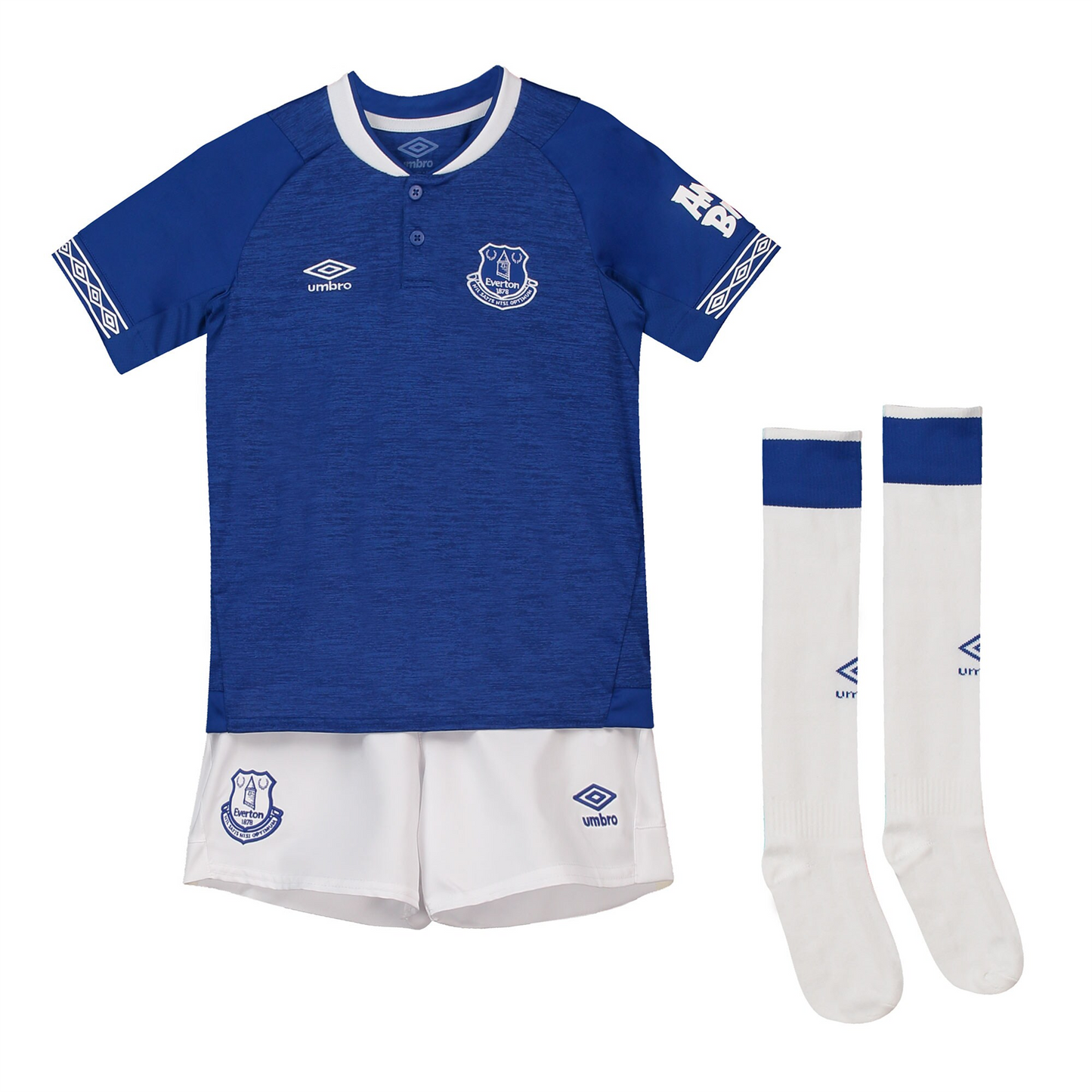 20x Everton Kids Home 2018/19 Umbro Football Kit RRP £40 Only £5.00 each