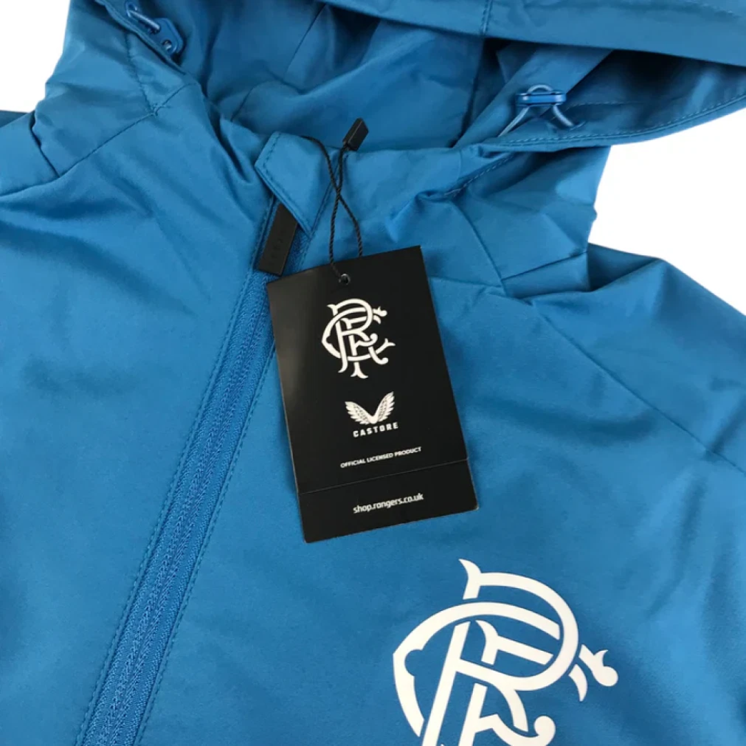 5x Rangers Women's Jacket Castore Football Training Players Bench Jacket RRP £50 Only £10 + VAT Each