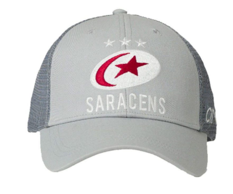 10x Saracens Rugby Castore Adult Cap RRP £30 Only £7.50 each