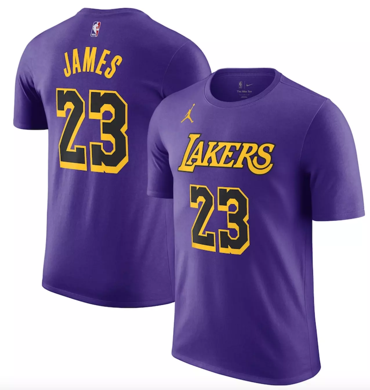 10x LA Lakers Jordan Youth NBA James 23 T-Shirts RRP £30 Only £7.50 each