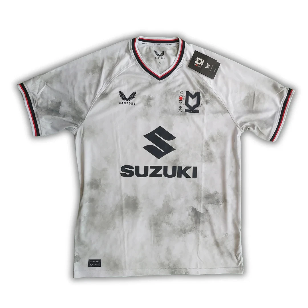 LAST 26X MK DONS KIDS FOOTBALL SHIRTS, £7.00 EACH, PACK PRICE £182
