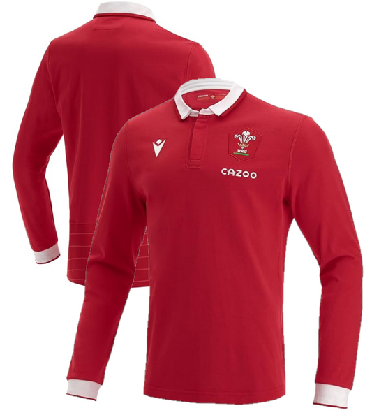 10x Wales Rugby Macron Classic Home Jersey RRP £70 Only £10.00 + VAT each
