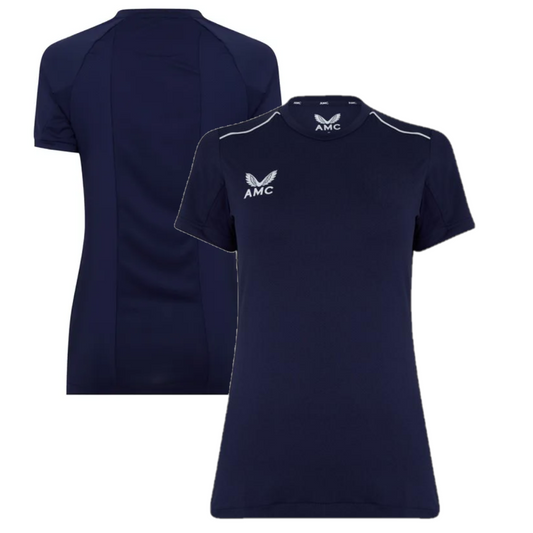 Clearance! Last 36x Castore Women's AMC Navy Training T-Shirts RRP £40 Only £3.50 + VAT each