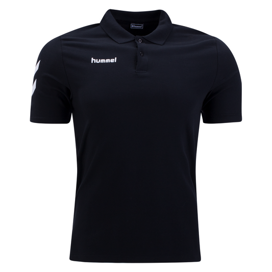 14x Hummel Men's Football Polo Shirt Black RRP £25 Only £3.95 each