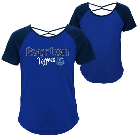 9x Everton Kids Football T-Shirt Girls RRP £20 Only £3.50 each