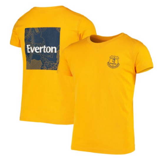 12x Everton Kids Football T-Shirt Box Yellow RRP £20 Only £3.50 each