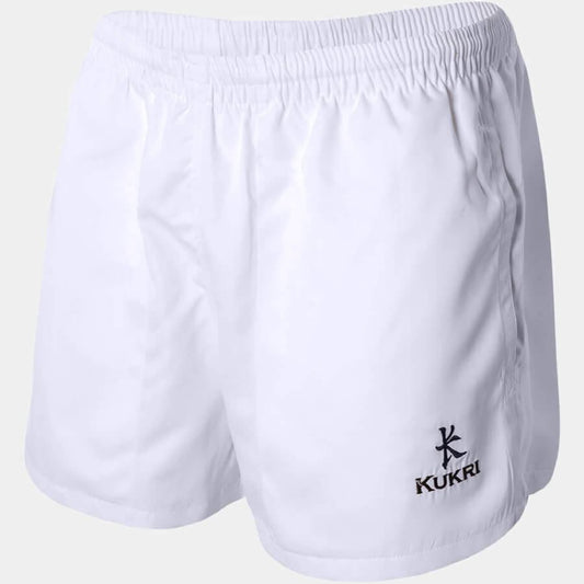 20x Kukri Rugby Men's White Shorts with Pockets Only £1.00 + VAT per Unit RRP £15