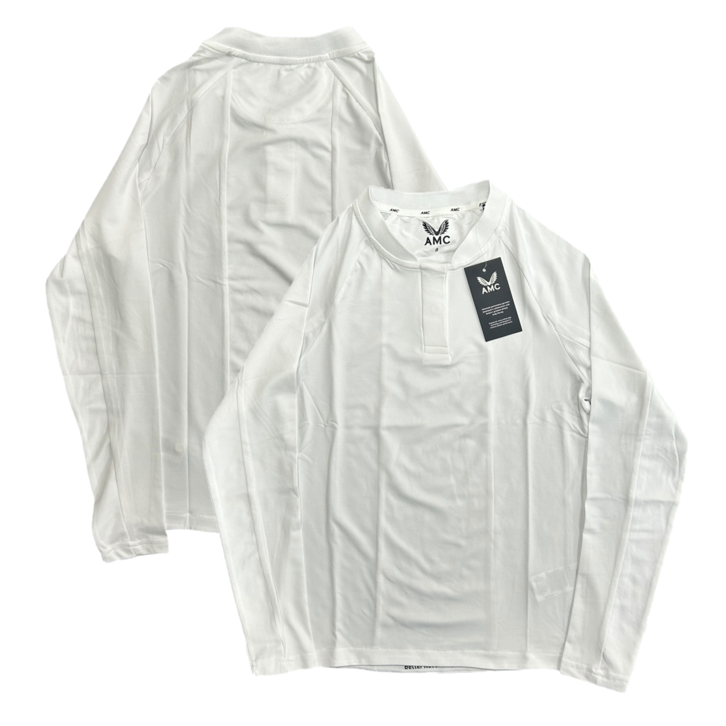 20x Castore Womens AMC LS Training T-Shirt White RRP £40 Only £4.95 each