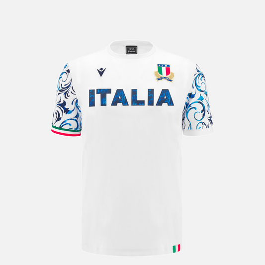 10x Italy Rugby Men's Macron Training T-Shirt RRP £40 Only £10.00 + VAT each