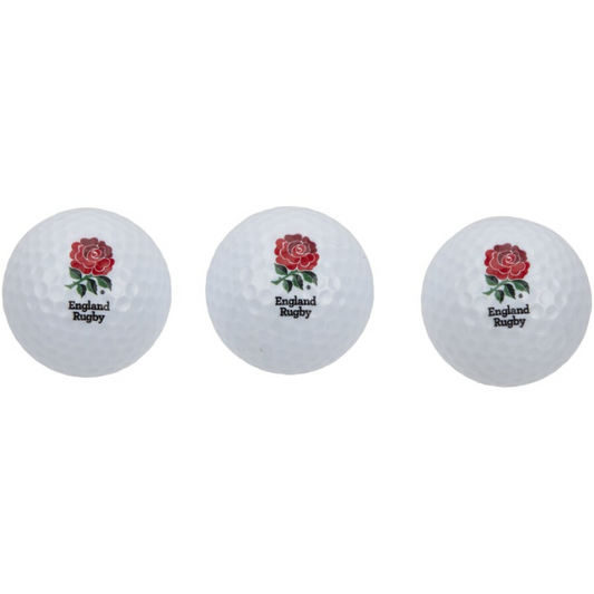 20x England Rugby 3 Pack Golf Balls RRP £10 Only £2.00 each + VAT