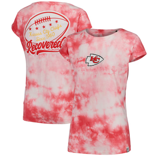 35x Chiefs NFL Womens Recovered T-Shirt RRP £40 Only £3.95 each