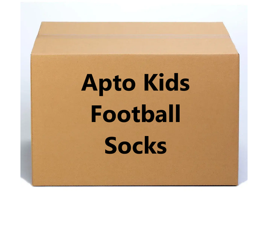 100x Kids Football Socks Apto Mixed Bundle - 50p Per Unit