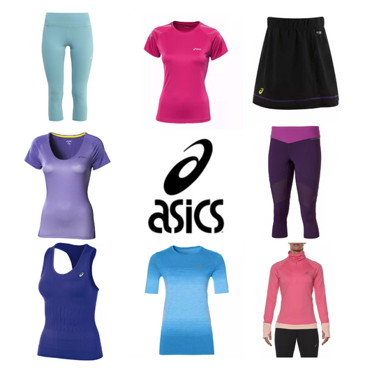 50x Asics Women's Running Gymwear Parcel Our Price Only £4.95 + VAT per Unit