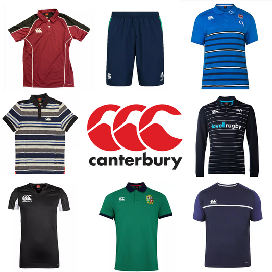 50x Canterbury Rugby Adult Mixed Clothing Only £5.00 + VAT per Unit