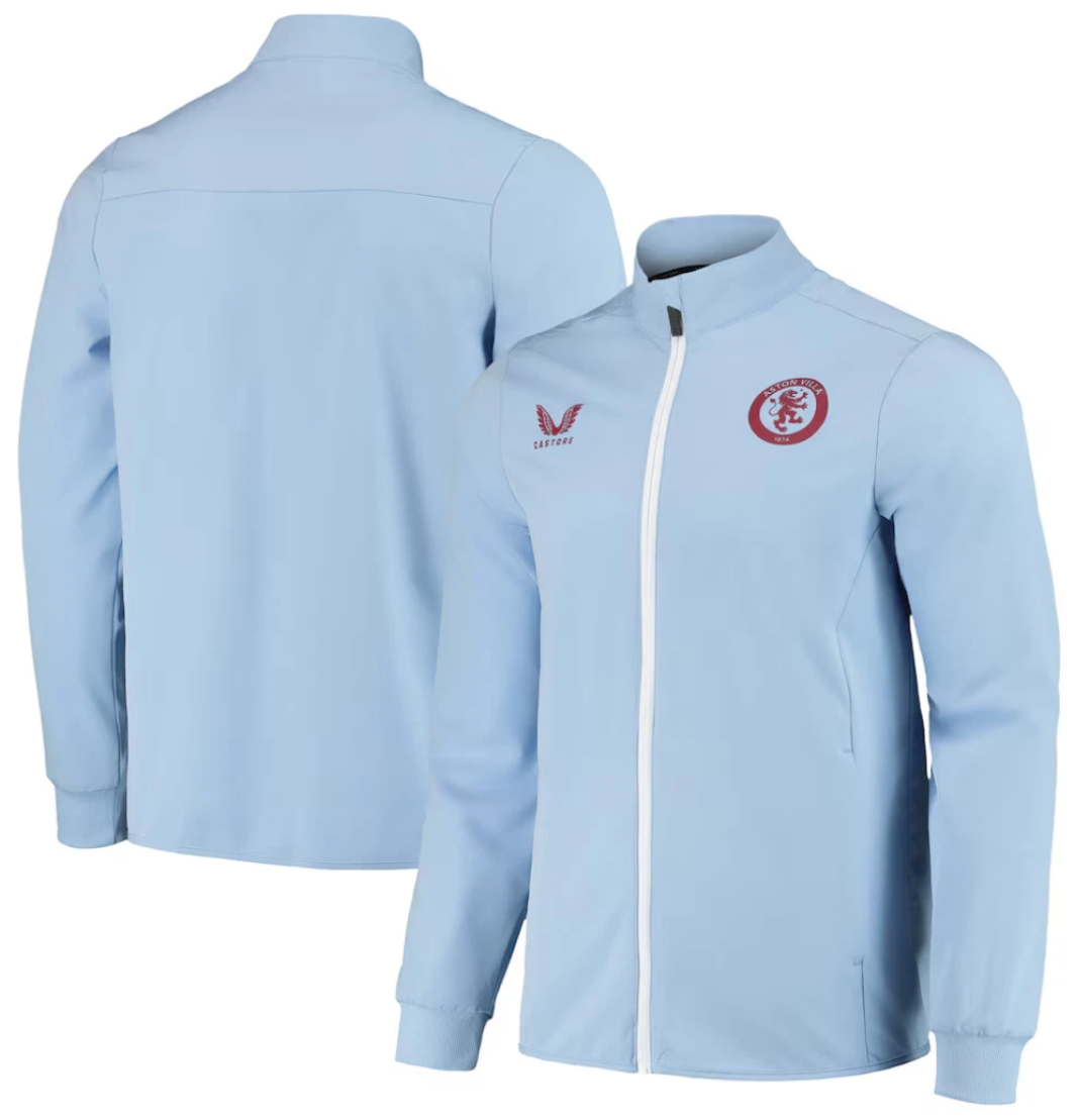 5x Aston Villa Women's Jacket Castore Football Away Matchday Anthem Track Top RRP £75 Only £10 + VAT Each