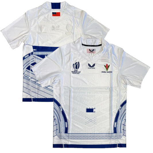 9x Samoa Men's Rugby Shirt Castore Away RWC 2023 Jersey RRP £80 Only £15 + VAT Each