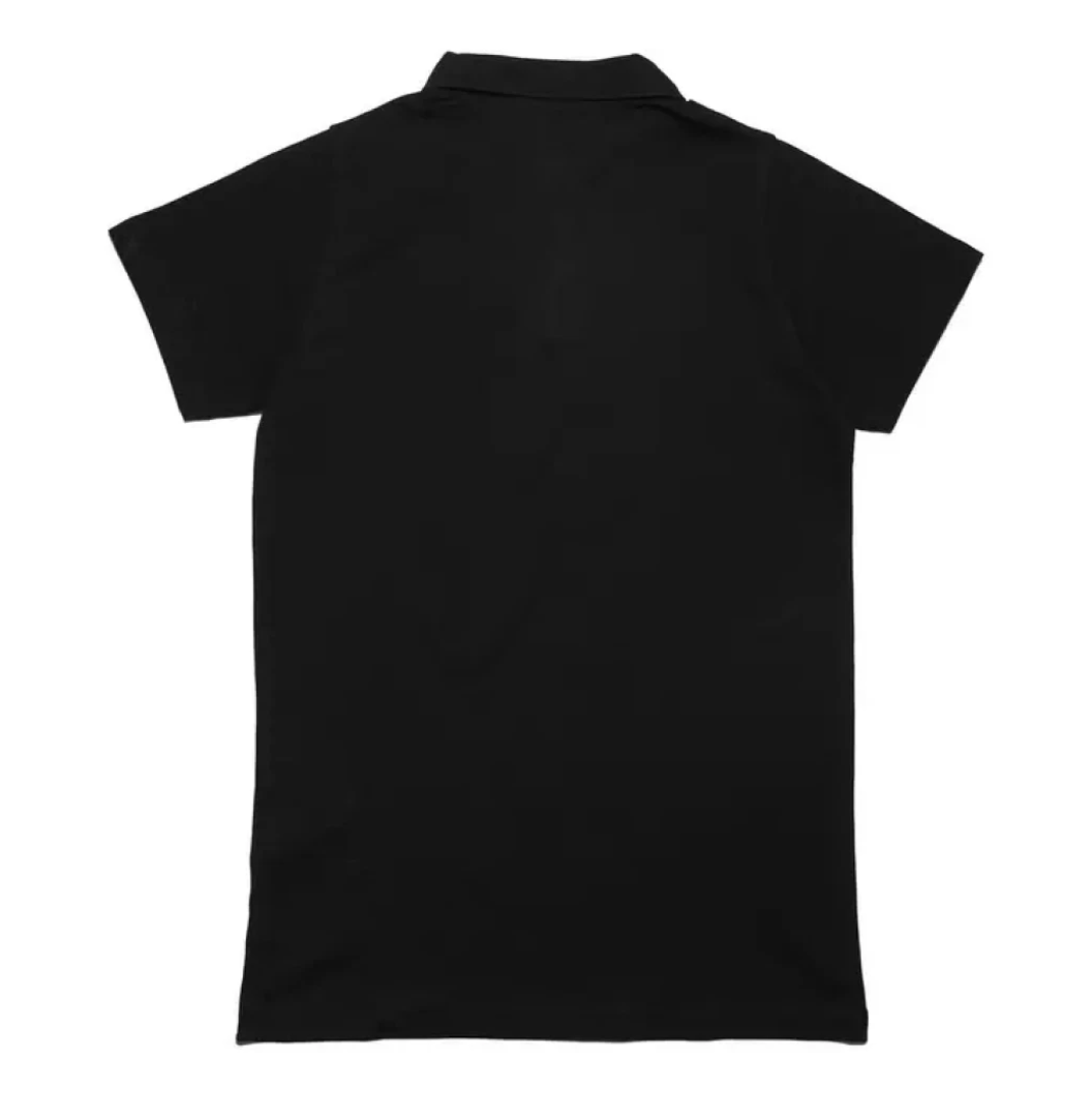 5x Castore Women's Polo Shirt Cotton Poly Leisure Black Training Top RRP £30 Only £5 + VAT Each