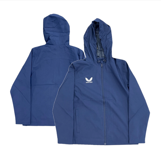 5x Castore Women's Jacket Peacoat Navy Rain Training Top RRP £65 Only £10 + VAT Each