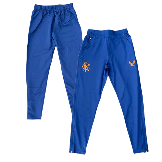 5x Rangers Women's Football Pants Castore Coaches Travel Trousers RRP £40 Only £7.50 + VAT Each