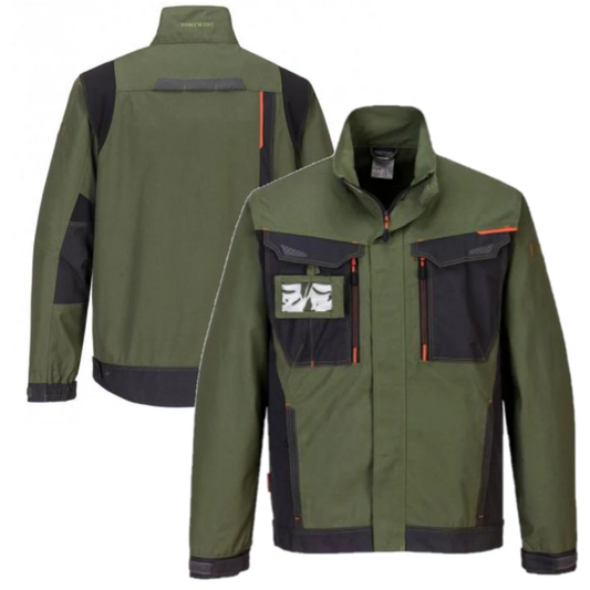 5x Portwest Men's WX3 Jacket Olive Green Workwear Jacket RRP £90 Only £8 + VAT Each