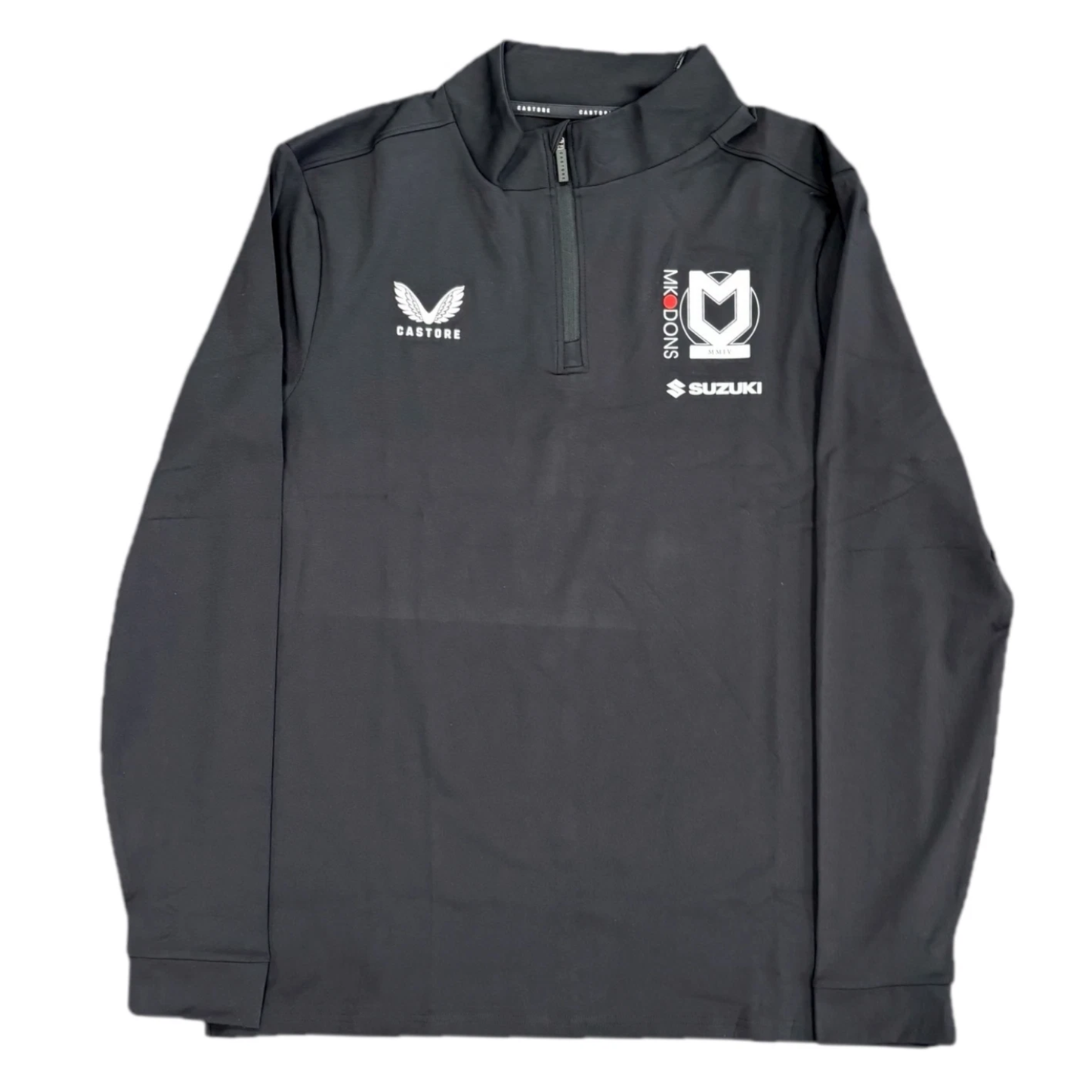 7x MK Dons 1/4 Zip Top Castore Football GK Training Zip Top RRP £70 Only £10 + VAT Each