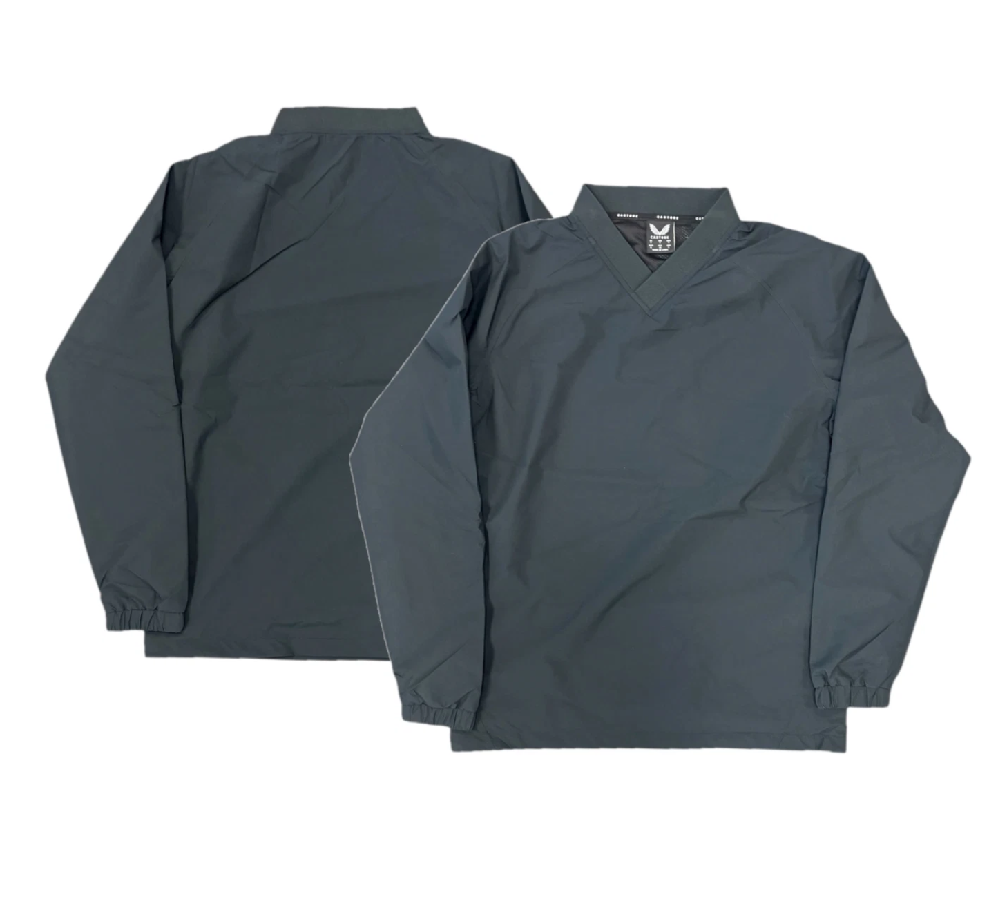 5x Castore Black LS Top Men's Weatherproof Training Drill Top RRP £60 Only £10 + VAT Each