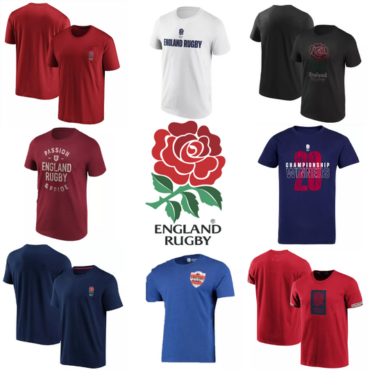 50x England Rugby Adults T-Shirts Only £4.00 + VAT per Unit