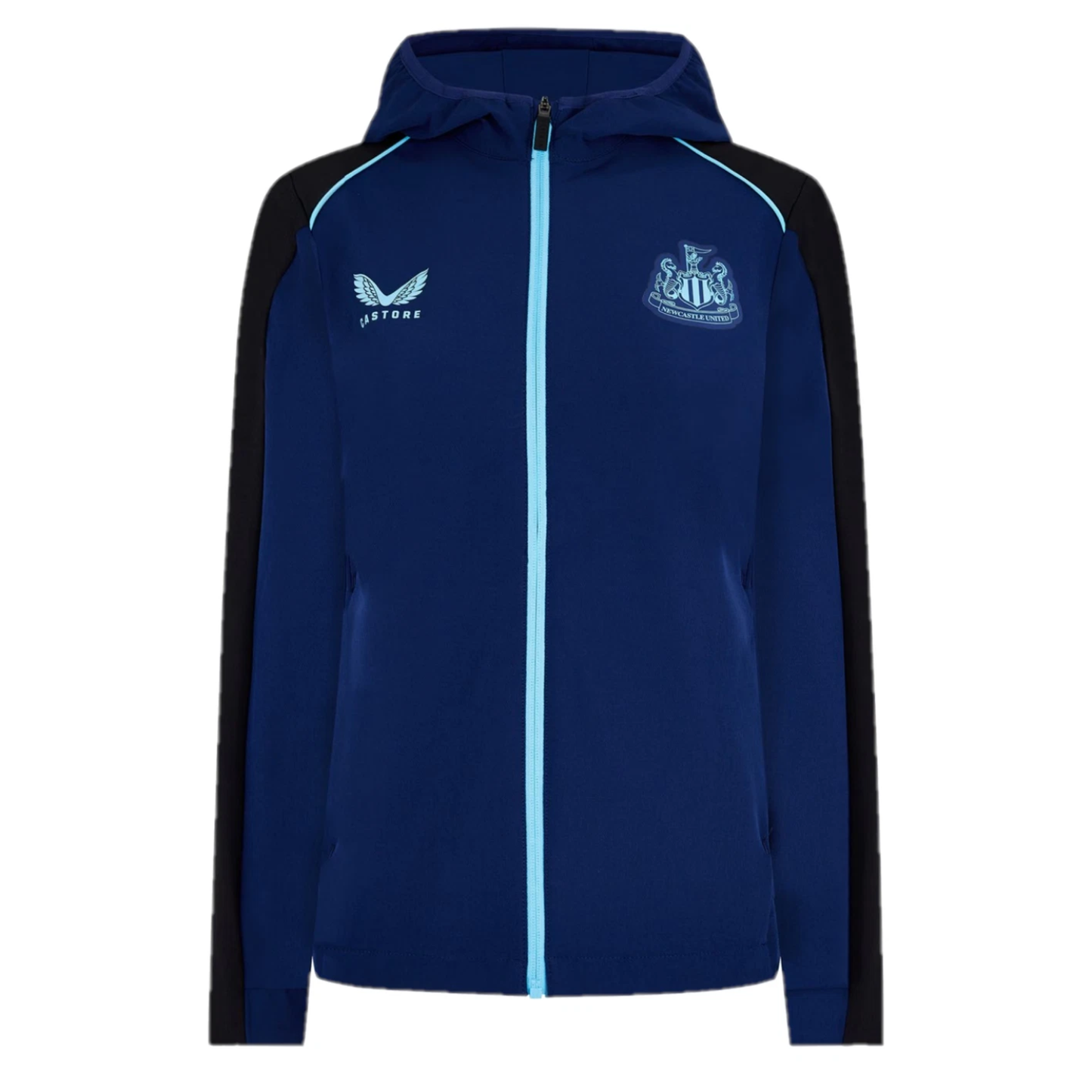 5x Newcastle United Castore Travel Jacket Kid's Football Navy Training Top RRP £60 Only £10