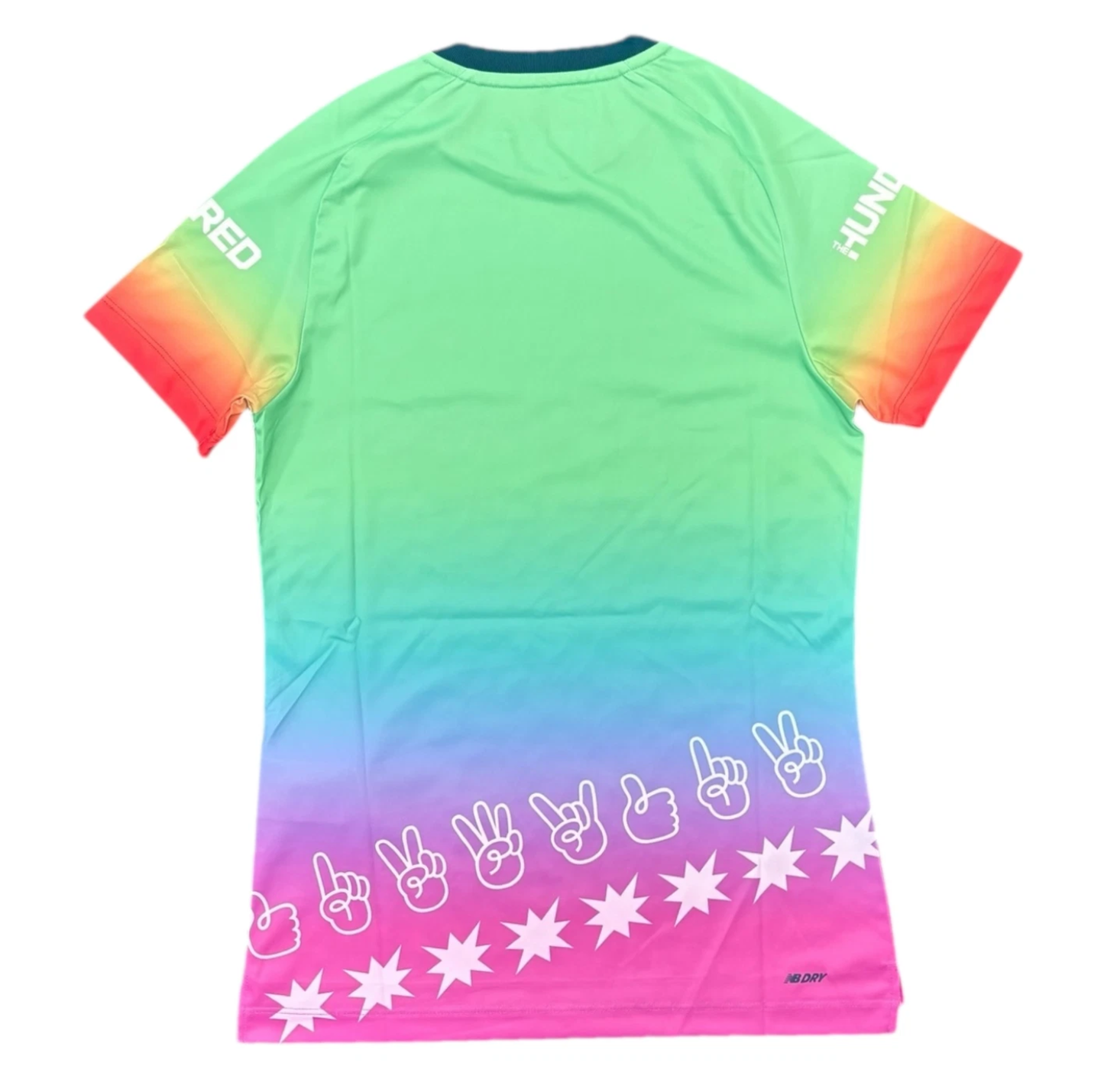 5x Oval Invincibles Shirt New Balance Women's Cricket SS Jersey Top RRP £50 Only £6 + VAT Each