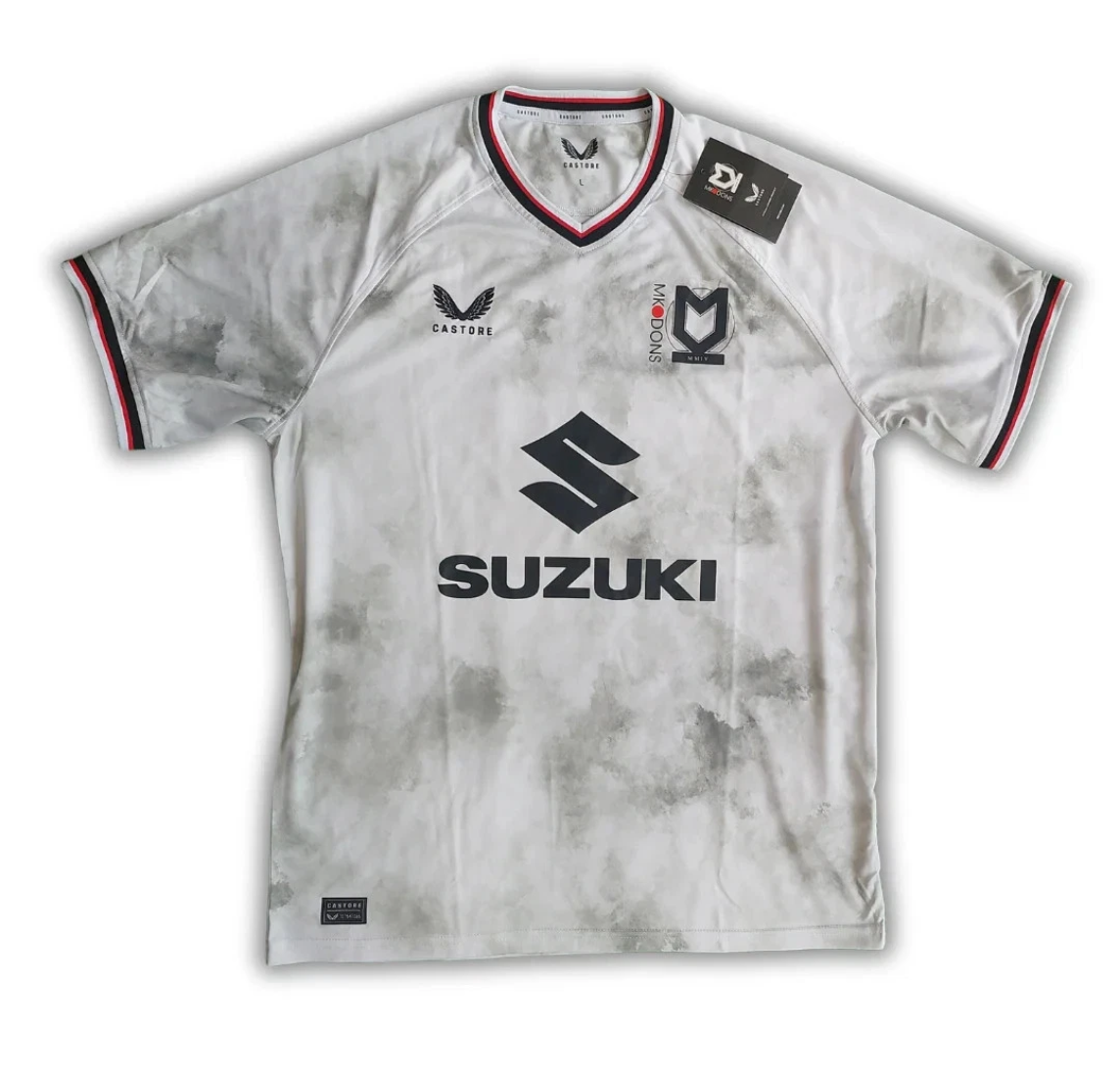 5x MK Dons Kid's Shirt Castore Football Home 22/23 Jersey Top RRP £60 Only £7