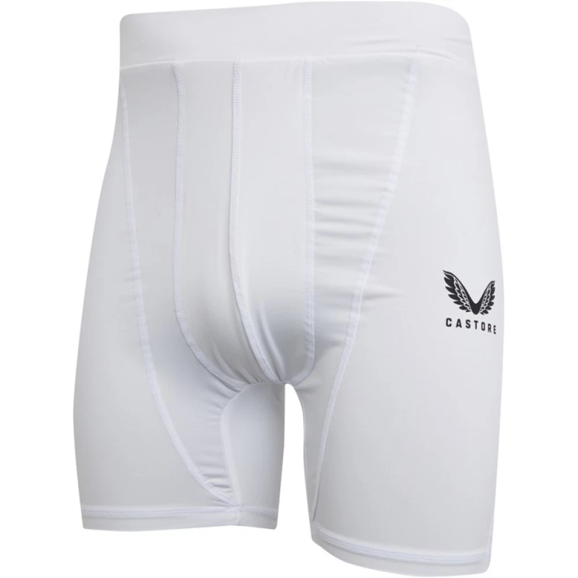 5x Castore Men's Baselayer Shorts White Training Shorts RRP £35 Only £5 + VAT Each