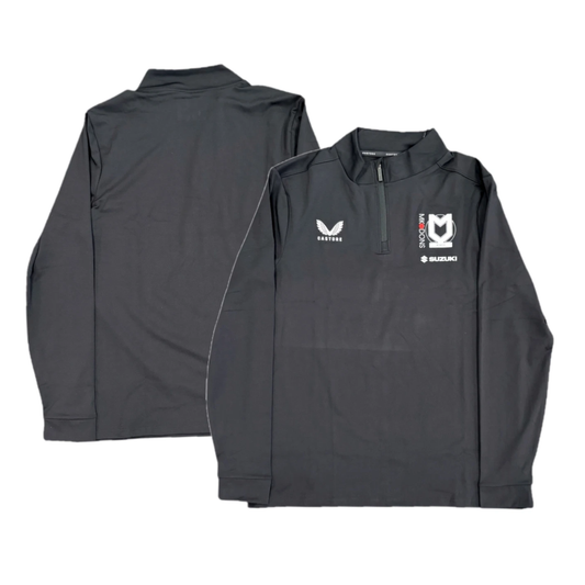7x MK Dons 1/4 Zip Top Castore Football GK Training Zip Top RRP £70 Only £10 + VAT Each