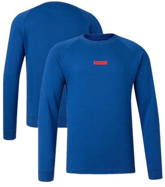 5x Rangers Football Men's Sweatshirt Castore Navy Peony Crew Top RRP £50 Only £8 + VAT Each