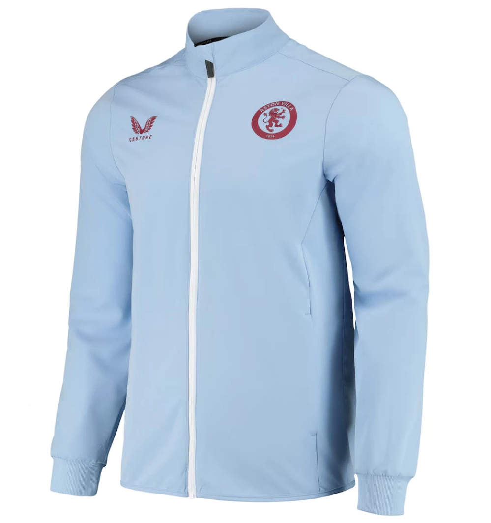 5x Aston Villa Women's Jacket Castore Football Away Matchday Anthem Track Top RRP £75 Only £10 + VAT Each
