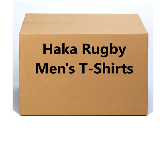 50x Men's Haka Rugby T-Shirts Mixed Bundle - £2.00 + VAT Per Unit