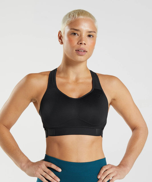 13x Gymshark Racer Back High Support Sports Bra Black RRP £40 Only £7.95 each