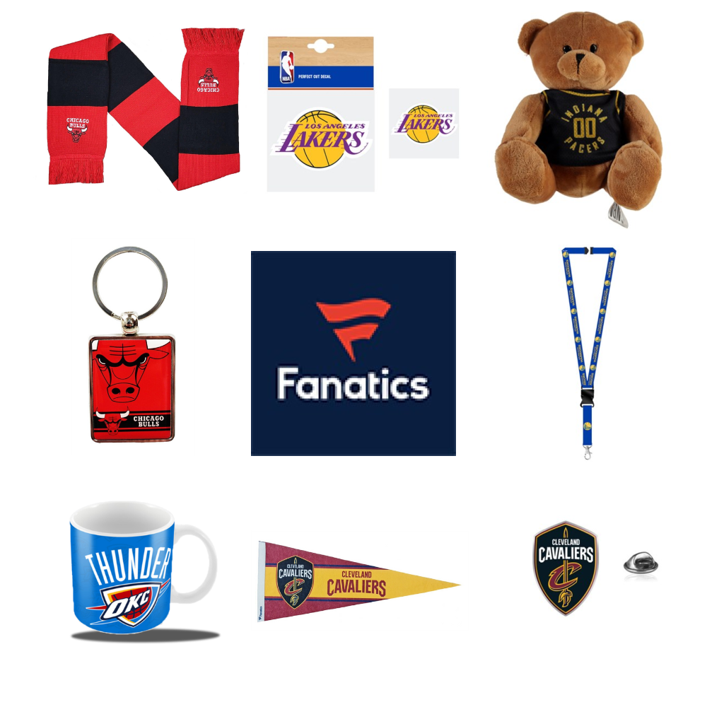 100x NBA Accessories Mix Only £1.00 + VAT per Unit