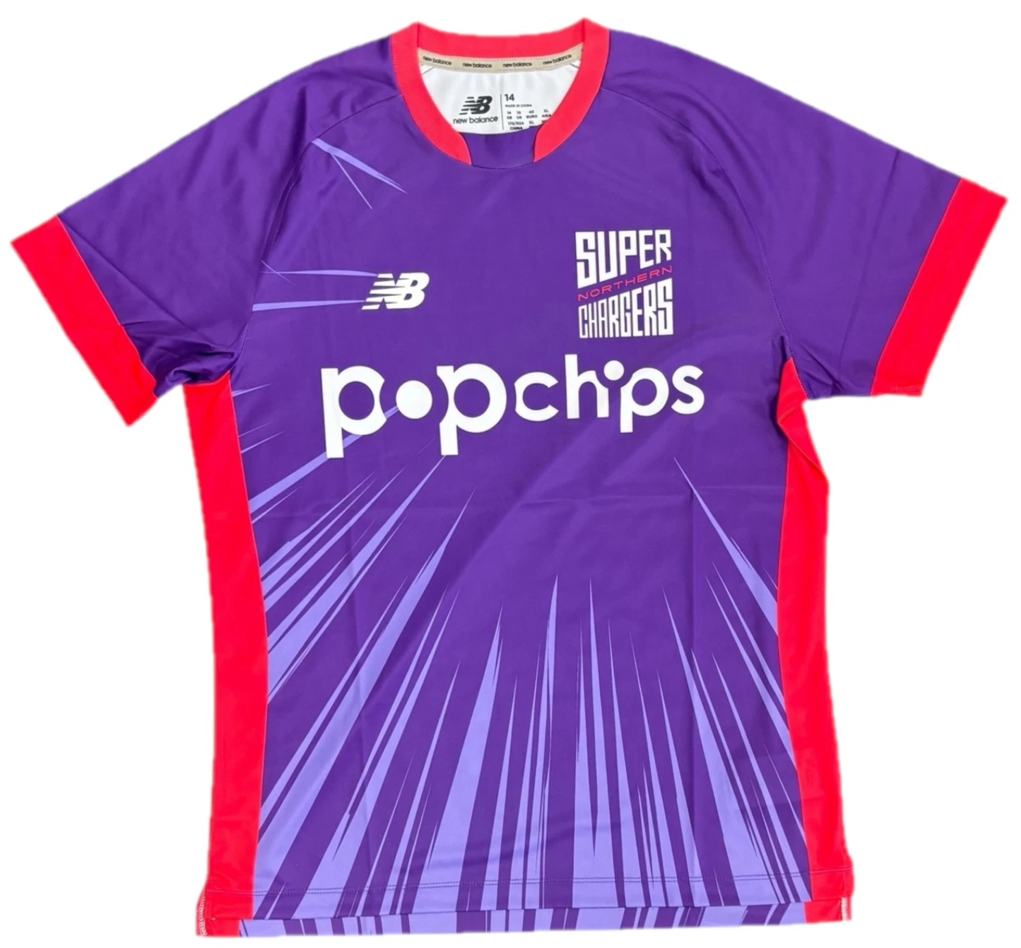 5x Northern Superchargers Cricket Jersey Women's New Balance 23/24 S/S Shirt Top RRP £50 Only £6 + VAT Each