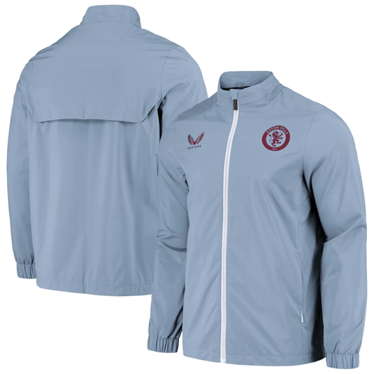 7x Aston Villa Football Jacket Men's Castore Away Matchday Lightweight Training Track Top RRP £75 Only £12.50 + VAT Each