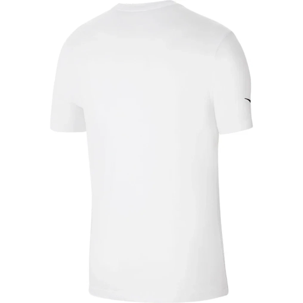 5x Nike Team Men's T-Shirt White Park Oversized Plain Top RRP £25 Only £6 + VAT Each