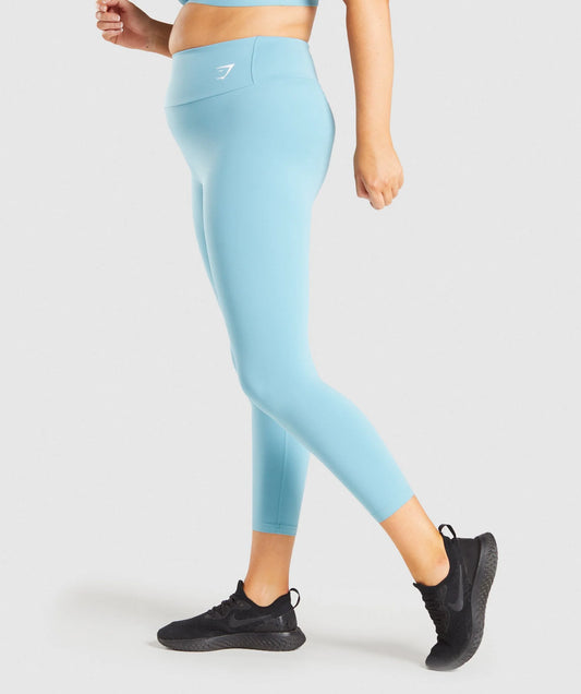 26x Gymshark Training Leggings 7/8 Blue RRP £30 Only £7.95 each